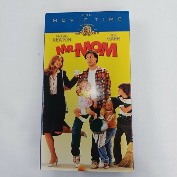 Mr. Mom VHS Tape Michael Keaton, Teri Garr, Martin Mull - Picture 1 of 5